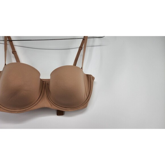 Skims 36C Clay Beige Fits Everybody Strapless Bra NWT - Picture 3 of 6